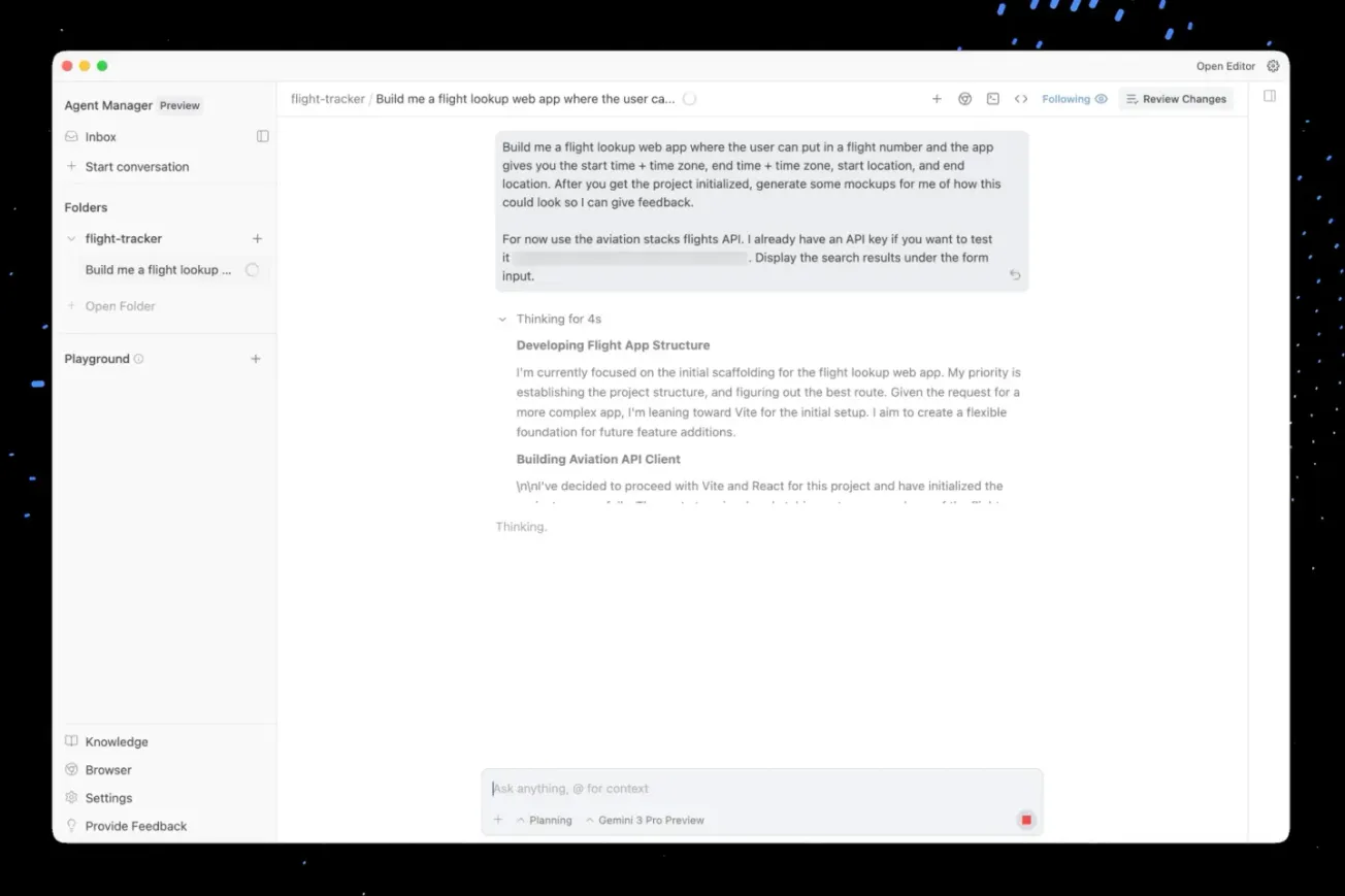 Google Antigravity Brings Agent-Driven Coding to Gemini 3