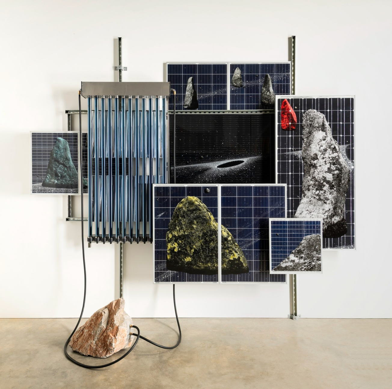 All of Us Just - Dust Solar Panels and Standing Stones